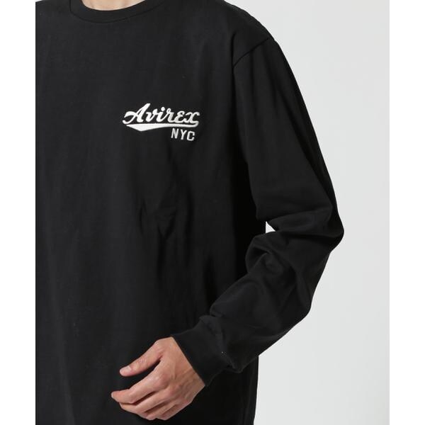 アヴィレックス（AVIREX）/《WEB&限定》AMERICAN FLAGS L／S T−SHIRT ／ アメリカン フラ