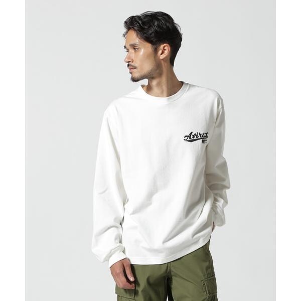 アヴィレックス（AVIREX）/《WEB&限定》AMERICAN FLAGS L／S T−SHIRT ／ アメリカン フラ
