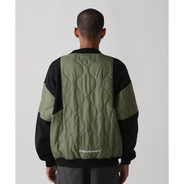 アヴィレックス（AVIREX）/《AVIREX × EXPANSION》COMBI CREW JACKET ／ コンビ クルー ジャ