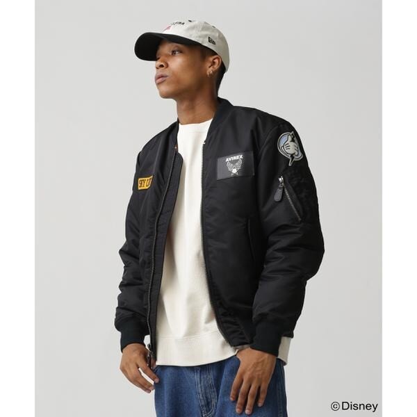 アヴィレックス（AVIREX）/《Disney Collection》FLIGHT JACKET MICKEY