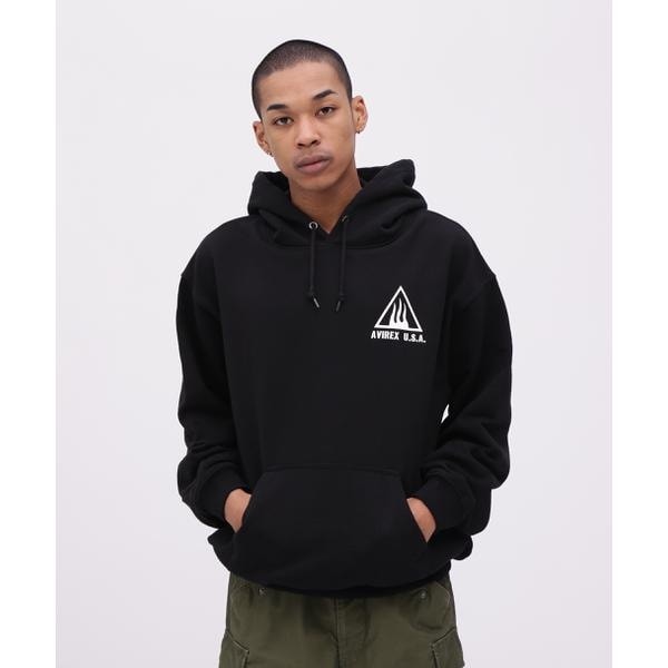 アヴィレックス（AVIREX）/《WEB&限定》BLACK SCORPIONS SWEAT PULL OVER PARKA