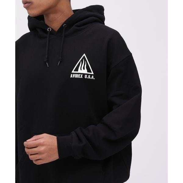 アヴィレックス（AVIREX）/《WEB&限定》BLACK SCORPIONS SWEAT PULL OVER PARKA