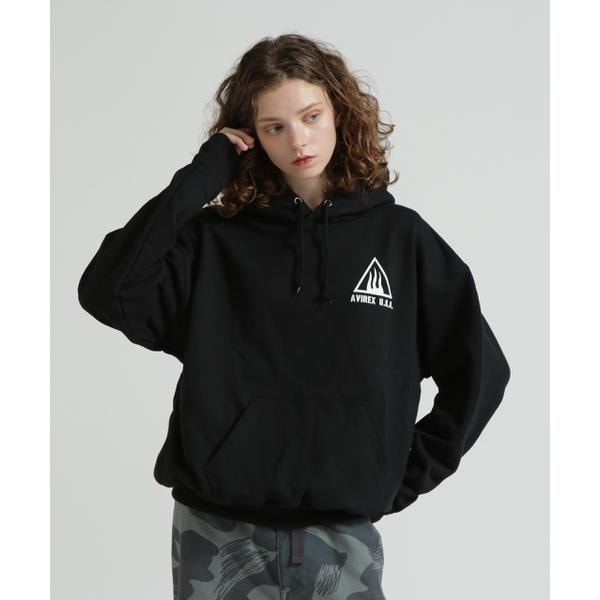 アヴィレックス（AVIREX）/《WEB&限定》BLACK SCORPIONS SWEAT PULL OVER PARKA