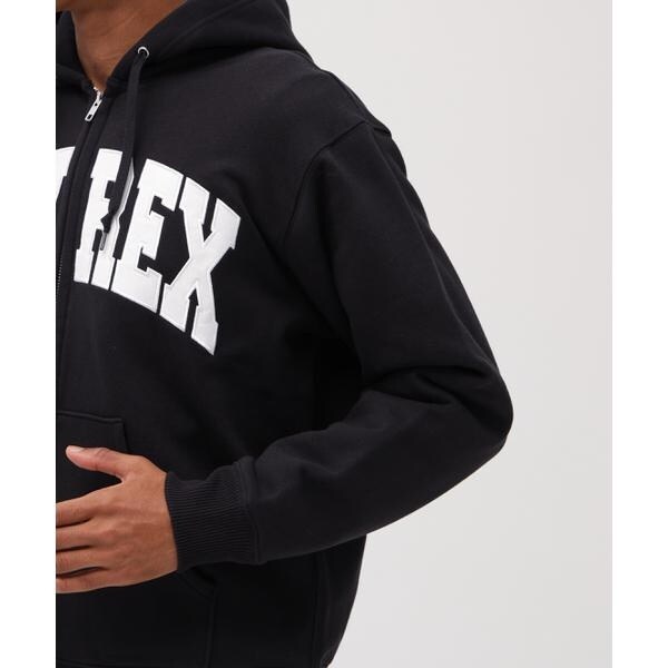 アヴィレックス（AVIREX）/《DAILY／デイリー》ZIP UP SWEAT PARKA LOGO ／ ジップアップ スウェット