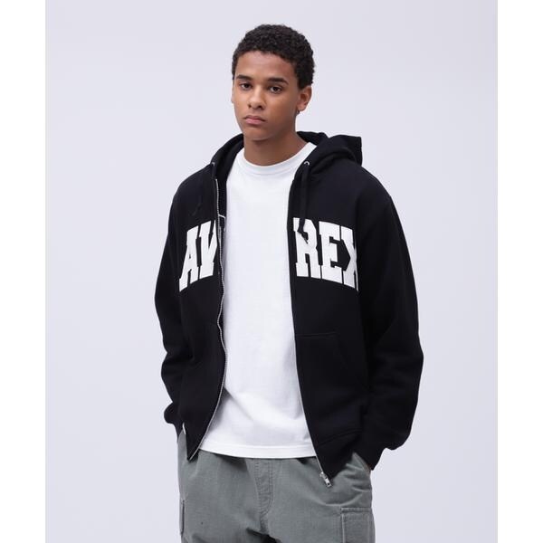 アヴィレックス（AVIREX）/《DAILY／デイリー》ZIP UP SWEAT PARKA LOGO ／ ジップアップ スウェット