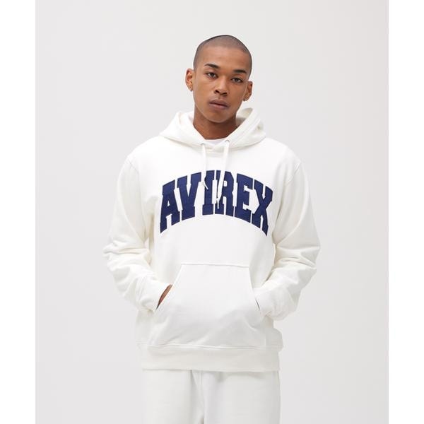 アヴィレックス（AVIREX）/《DAILY／デイリー》PULLOVER SWEAT PARKA LOGO ／ プルオーバー スウェ