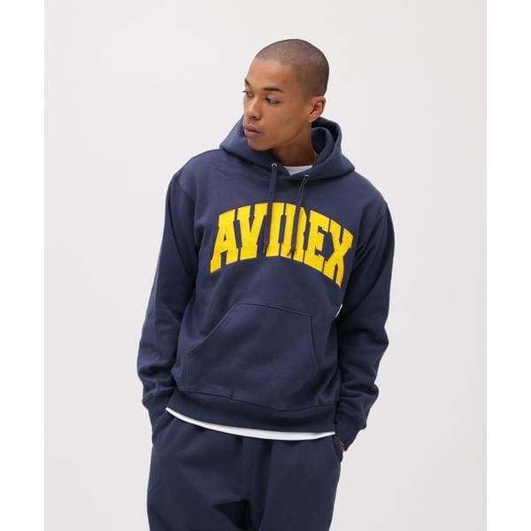 アヴィレックス（AVIREX）/《DAILY／デイリー》PULLOVER SWEAT PARKA LOGO ／ プルオーバー スウェ