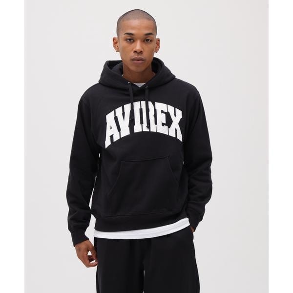 アヴィレックス（AVIREX）/《DAILY／デイリー》PULLOVER SWEAT PARKA LOGO ／ プルオーバー スウェ