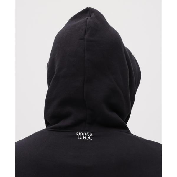 アヴィレックス（AVIREX）/《DAILY／デイリー》PULLOVER SWEAT PARKA LOGO ／ プルオーバー スウェ