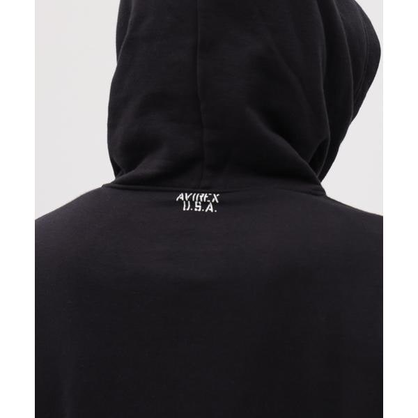 アヴィレックス（AVIREX）/《DAILY／デイリー》PULLOVER SWEAT PARKA LOGO ／ プルオーバー スウェ