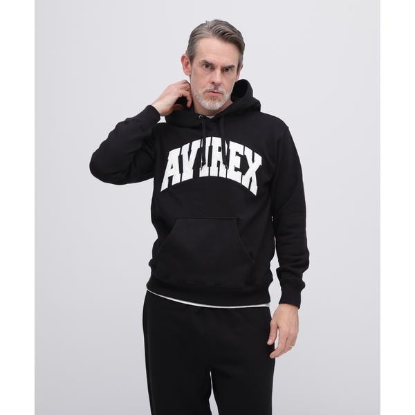 アヴィレックス（AVIREX）/《DAILY／デイリー》PULLOVER SWEAT PARKA LOGO ／ プルオーバー スウェ