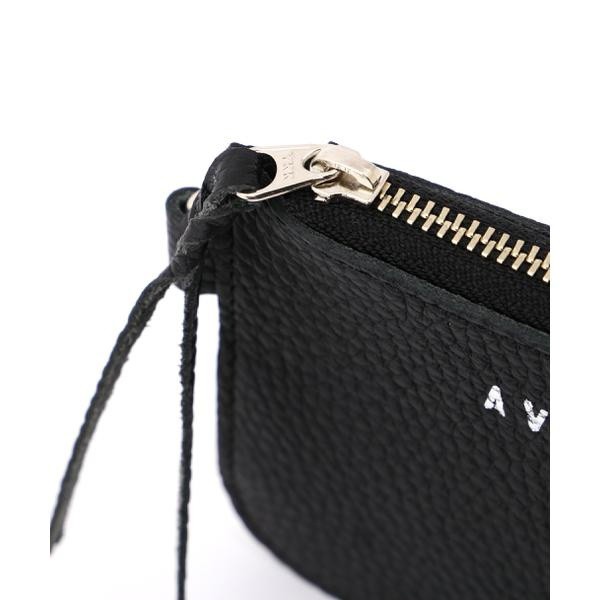 アヴィレックス（AVIREX） LEATHER L字 ROUND FASTENER WALLET／レザー