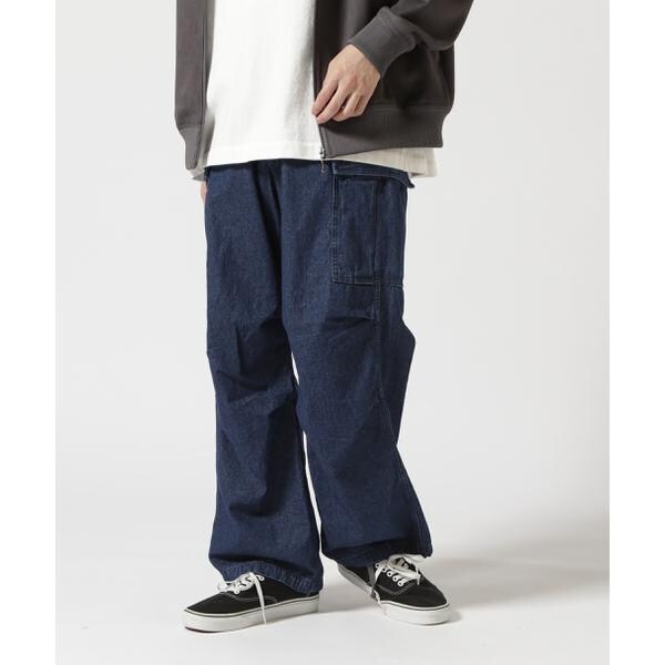 アヴィレックス（AVIREX）/《直営店限定》DENIM EASY CARGO PANTS ／ デニム イージーカーゴパンツ ／ A