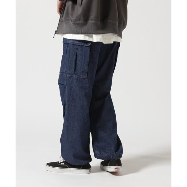 アヴィレックス（AVIREX）/《直営店限定》DENIM EASY CARGO PANTS ／ デニム イージーカーゴパンツ ／ A