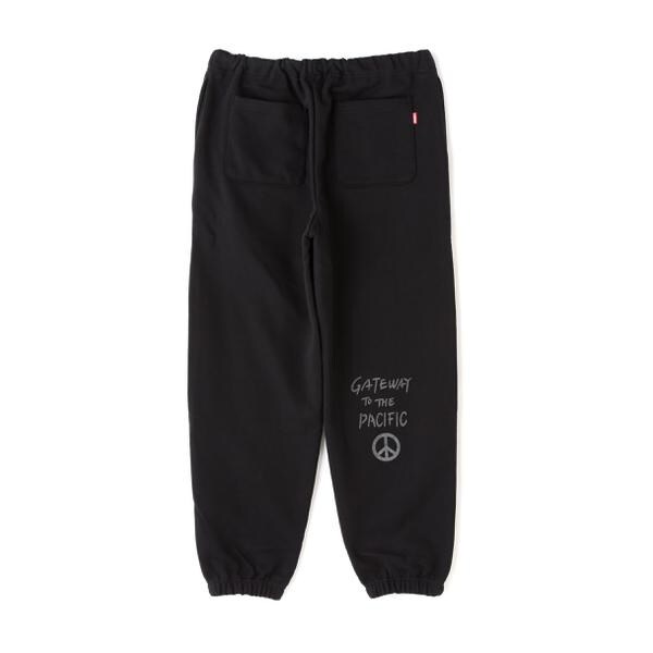 アヴィレックス（AVIREX）/《WEB限定》STENCIL PRINT SWEAT PANTS ／ ステンシル プリント スウェッ