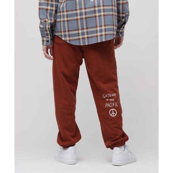 アヴィレックス（AVIREX）/《WEB限定》STENCIL PRINT SWEAT PANTS ／ ステンシル プリント スウェッ