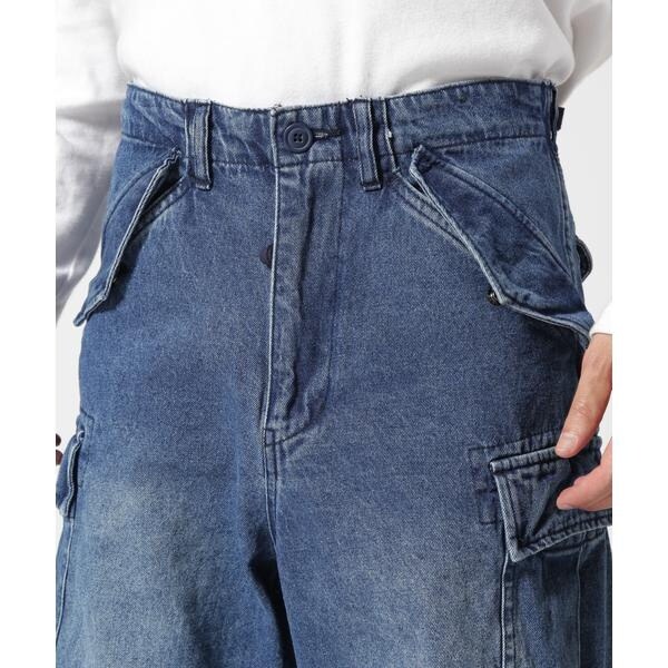 アヴィレックス（AVIREX）/《WEB&限定》M−65 FATIGUE DENIM PANTS ／ M−65 ファティー