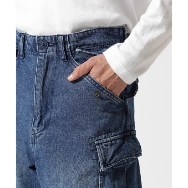 アヴィレックス（AVIREX）/《WEB&限定》M−65 FATIGUE DENIM PANTS ／ M−65 ファティー