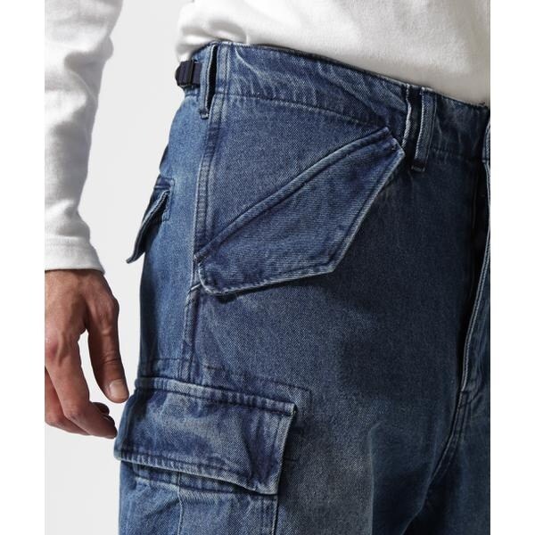 アヴィレックス（AVIREX）/《WEB&限定》M−65 FATIGUE DENIM PANTS ／ M−65 ファティー