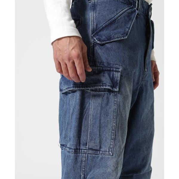 アヴィレックス（AVIREX）/《WEB&限定》M−65 FATIGUE DENIM PANTS ／ M−65 ファティー