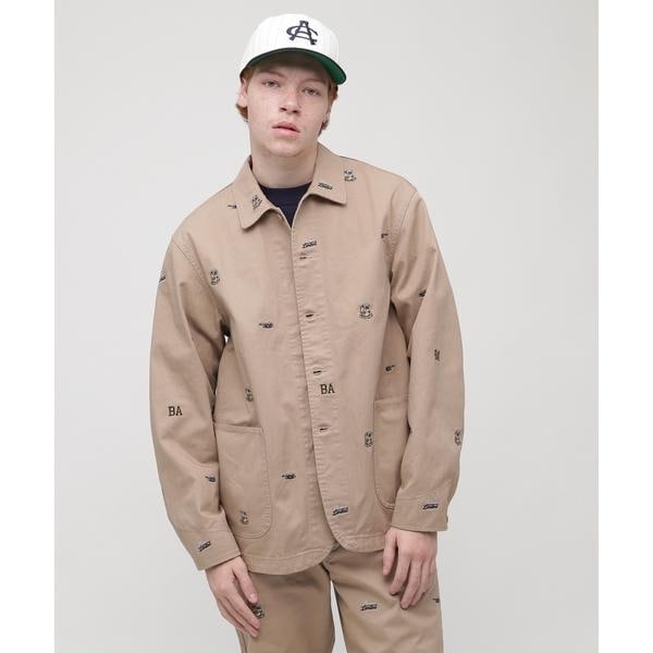 アヴィレックス（AVIREX）/POINT EMBROIDERY COVERALL JACKET