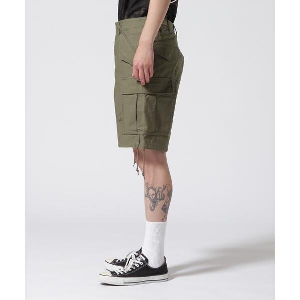 アヴィレックス（AVIREX）/《WEB&限定》M−65 FATIGUE CUSTOM SHORT PANTS ／ M−6