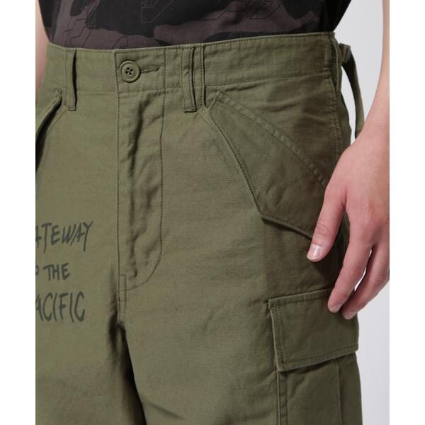 アヴィレックス（AVIREX）/《WEB&限定》M−65 FATIGUE CUSTOM SHORT PANTS ／ M−6