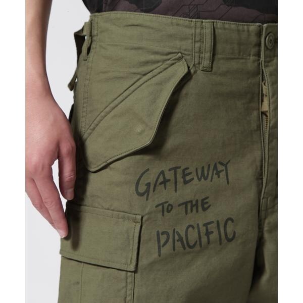 アヴィレックス（AVIREX）/《WEB&限定》M−65 FATIGUE CUSTOM SHORT PANTS ／ M−6