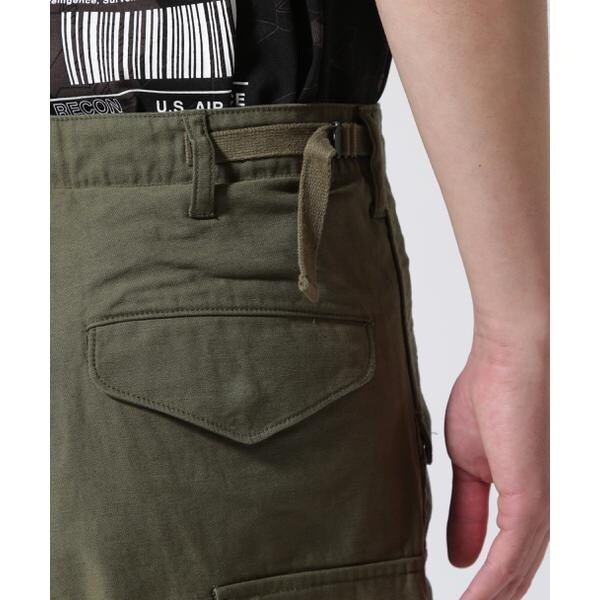 アヴィレックス（AVIREX）/《WEB&限定》M−65 FATIGUE CUSTOM SHORT PANTS ／ M−6