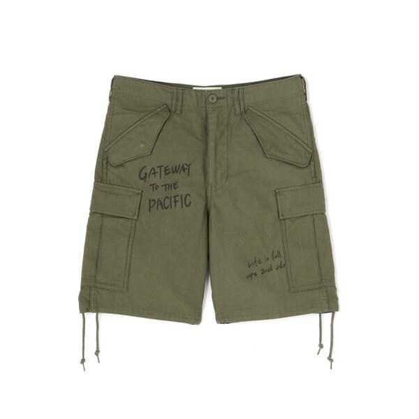 アヴィレックス（AVIREX）/《WEB&限定》M−65 FATIGUE CUSTOM SHORT PANTS ／ M−6