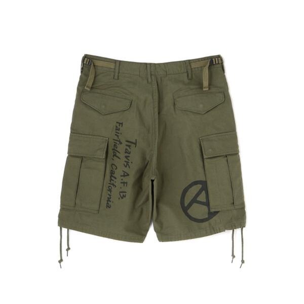 アヴィレックス（AVIREX）/《WEB&限定》M−65 FATIGUE CUSTOM SHORT PANTS ／ M−6