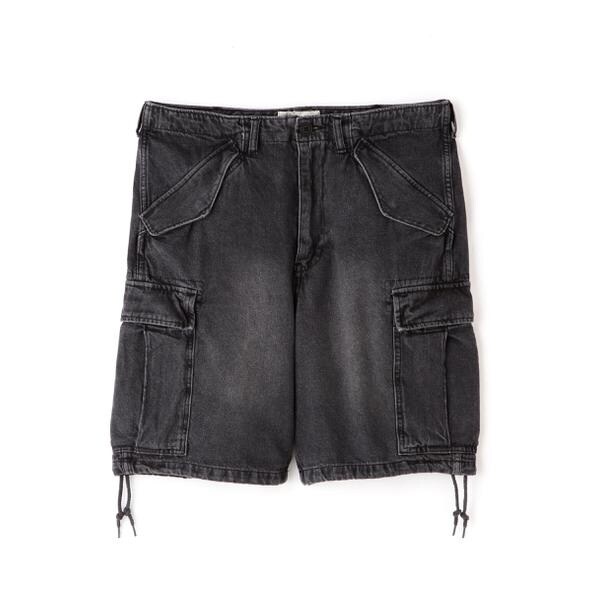 アヴィレックス（AVIREX）/《WEB&限定》M−65 FATIGUE DENIM SHORT PANTS ／ M−65