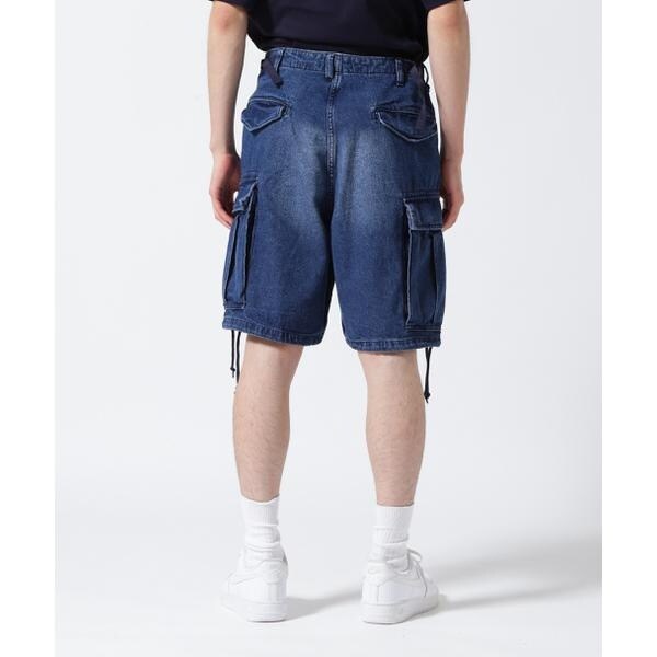 アヴィレックス（AVIREX）/《WEB&限定》M−65 FATIGUE DENIM SHORT PANTS ／ M−65