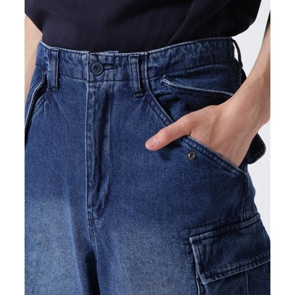 アヴィレックス（AVIREX）/《WEB&限定》M−65 FATIGUE DENIM SHORT PANTS ／ M−65