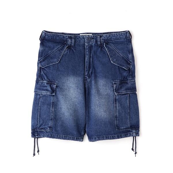 アヴィレックス（AVIREX）/《WEB&限定》M−65 FATIGUE DENIM SHORT PANTS ／ M−65