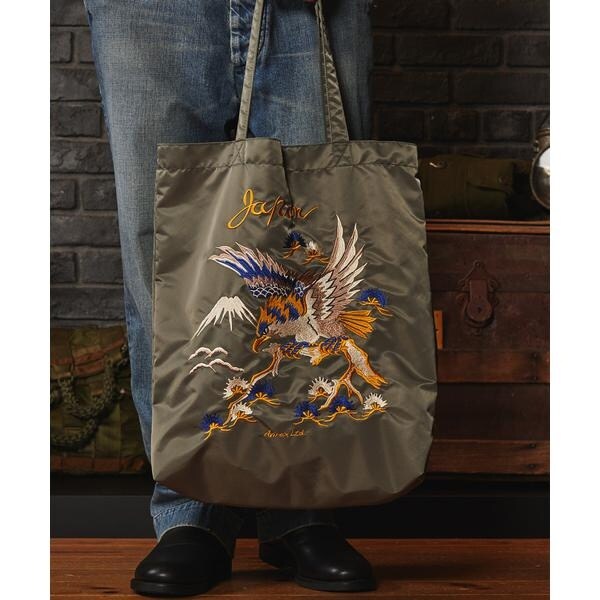 アヴィレックス（AVIREX）/《直営店限定》JAPAN STYLE EMBROIDERY TOTE BAG