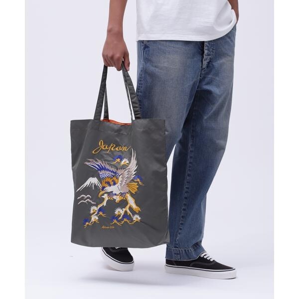 アヴィレックス（AVIREX）/《直営店限定》JAPAN STYLE EMBROIDERY TOTE BAG