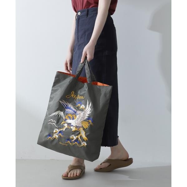 アヴィレックス（AVIREX）/《直営店限定》JAPAN STYLE EMBROIDERY TOTE BAG