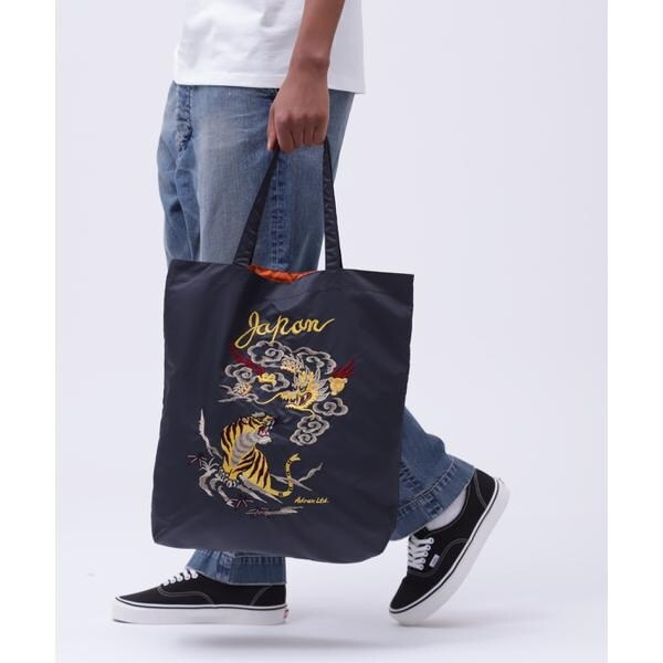 アヴィレックス（AVIREX）/《直営店限定》JAPAN STYLE EMBROIDERY TOTE BAG