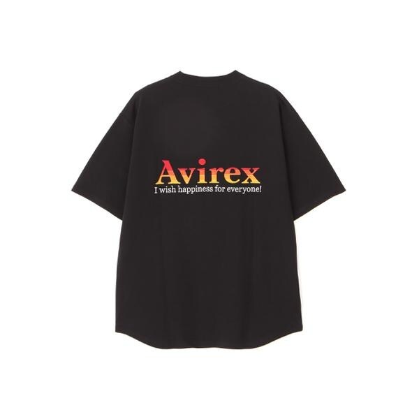 アヴィレックス（AVIREX）/《WEB限定》GRADATION EMBROIDERY LOGO T−SHIRT