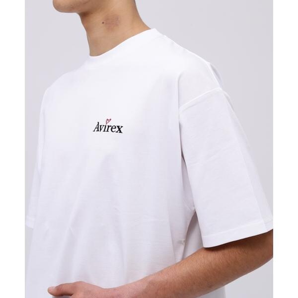 アヴィレックス（AVIREX）/《WEB限定》GRADATION EMBROIDERY LOGO T−SHIRT