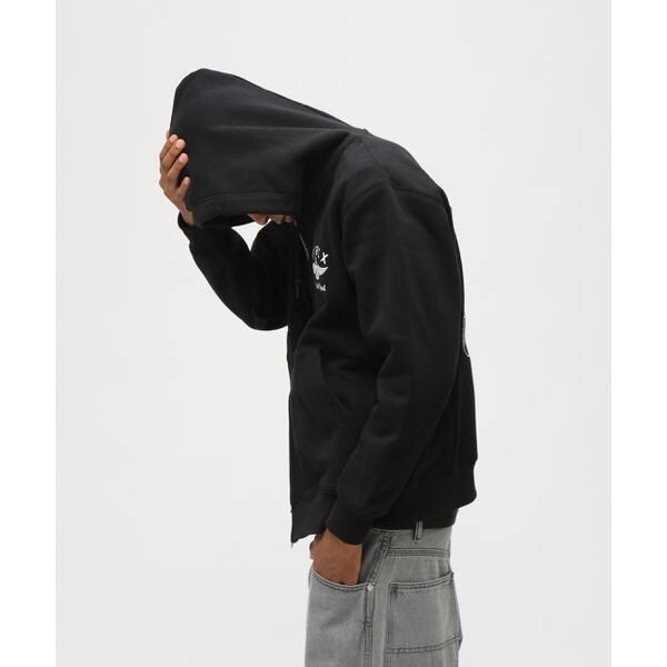 アヴィレックス（AVIREX）/VARSITY LOGO SWEAT ZIP UP PARKA ／バーシティ ロゴ スウェット ジッ_9