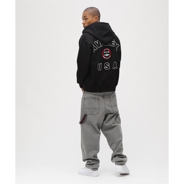 アヴィレックス（AVIREX）/VARSITY LOGO SWEAT ZIP UP PARKA ／バーシティ ロゴ スウェット ジッ_10