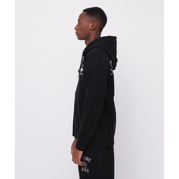 アヴィレックス（AVIREX）/VARSITY LOGO SWEAT ZIP UP PARKA ／バーシティ ロゴ スウェット ジッ_18