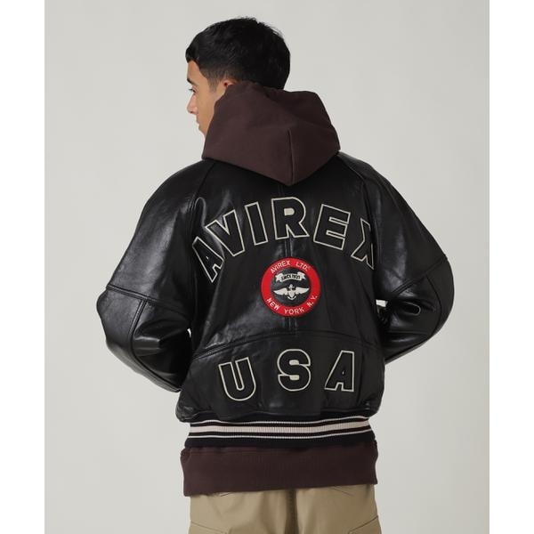アヴィレックス（AVIREX）/VARSITY JACKET／ヴァーシティ ジャケットの 
