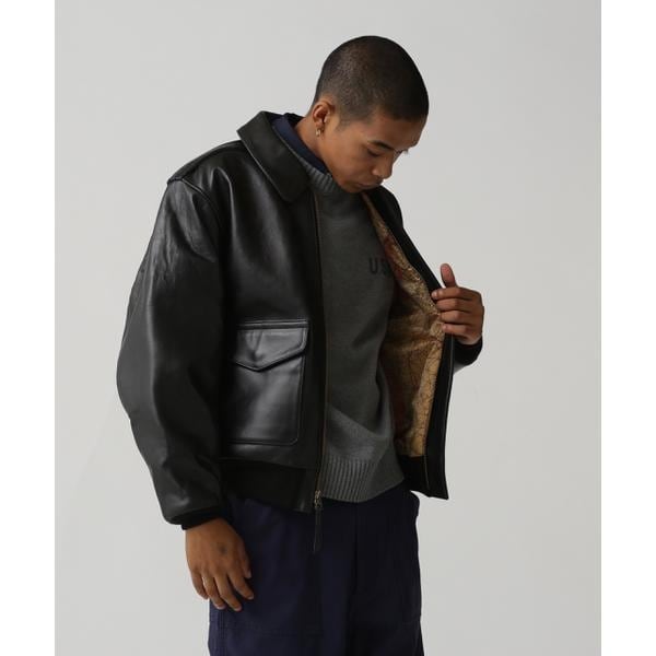 AVIREX USA レザー ジャケット 1975年設立