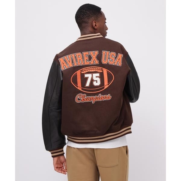 アヴィレックス（AVIREX）/《WEB&限定》SKOOKUM VARSITY JACKET／スクーカム ヴァーシティ ジ