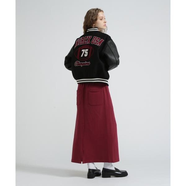 アヴィレックス（AVIREX）/《WEB&限定》SKOOKUM VARSITY JACKET／スクーカム ヴァーシティ ジ
