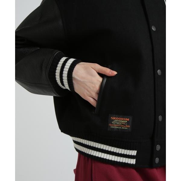 アヴィレックス（AVIREX）/《WEB&限定》SKOOKUM VARSITY JACKET／スクーカム ヴァーシティ ジ