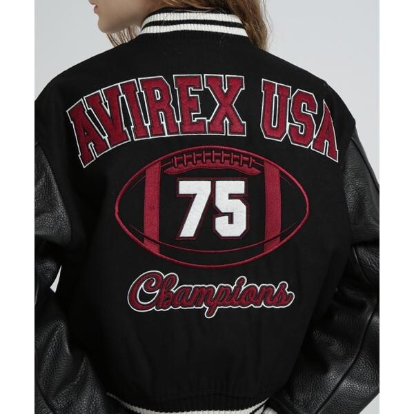 アヴィレックス（AVIREX）/《WEB&限定》SKOOKUM VARSITY JACKET／スクーカム ヴァーシティ ジ